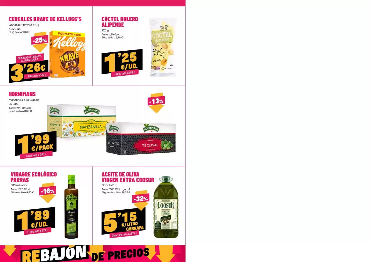 Ofertas de Ahorramas España de 8 a 14 enero 2026 Rebajón De Precios