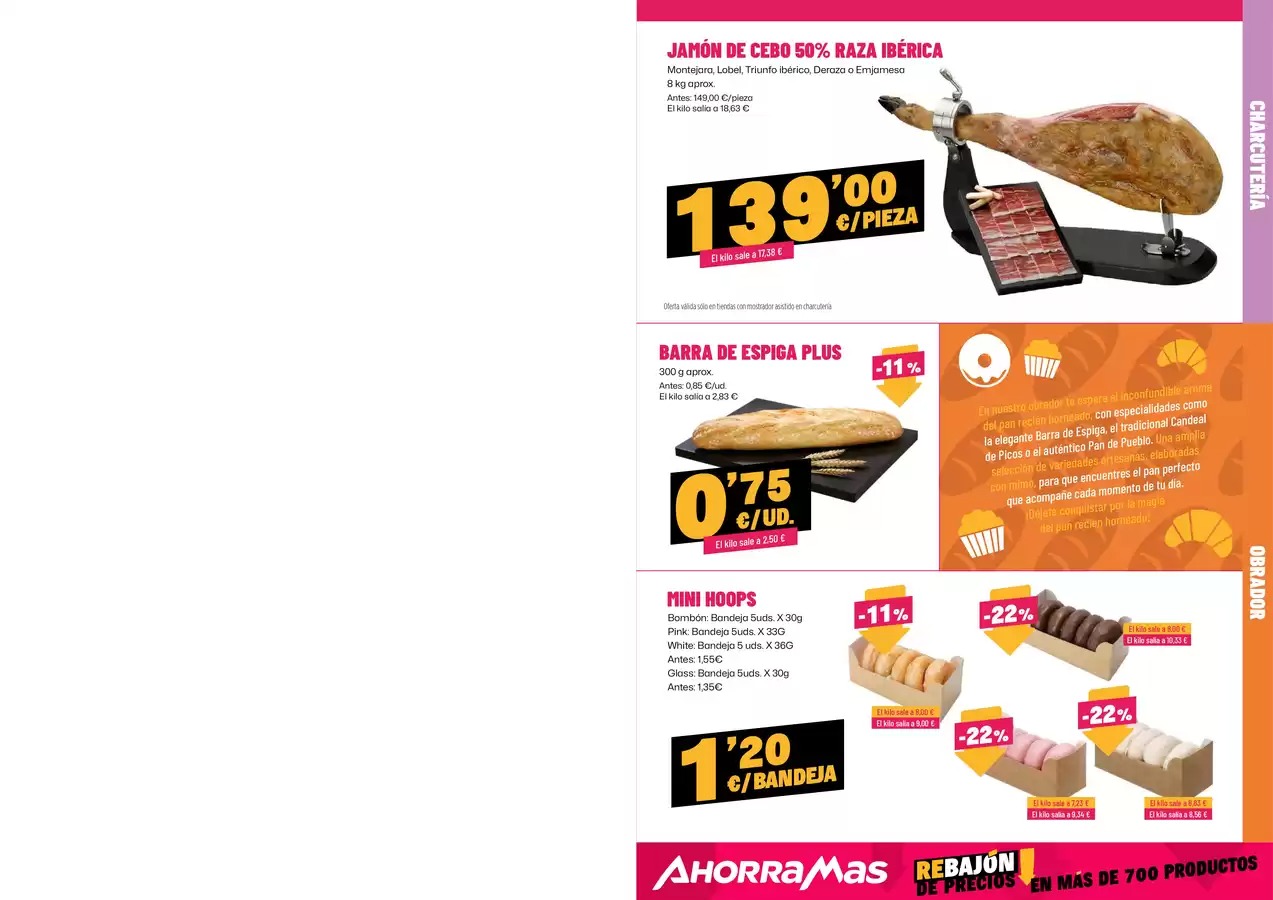 Ofertas de Ahorramas España de 8 a 14 enero 2026 Rebajón De Precios