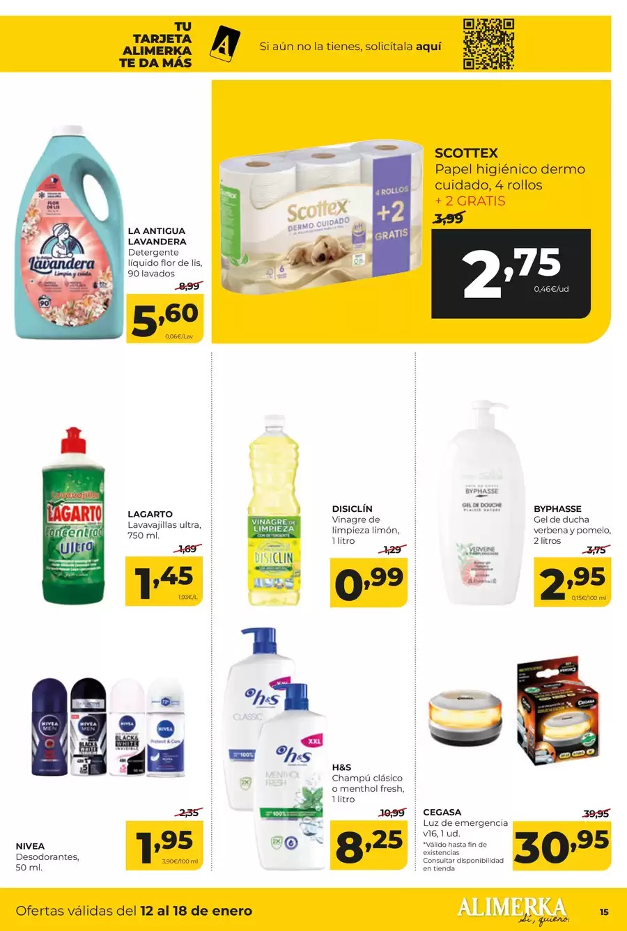 Ofertas de ‎Alimerka Supermercados‎ España de 12 a 18 enero 2026 ofertas semanales