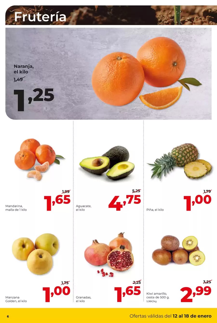 Ofertas de ‎Alimerka Supermercados‎ España de 12 a 18 enero 2026 ofertas semanales