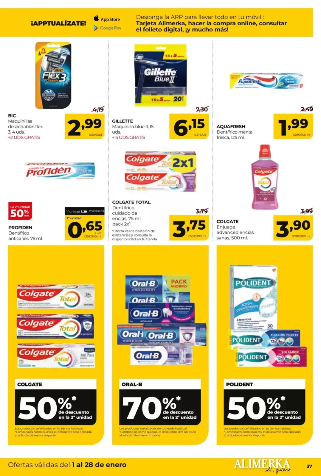 Page 37 in New Deals at Alimerka Supermarkets Spain