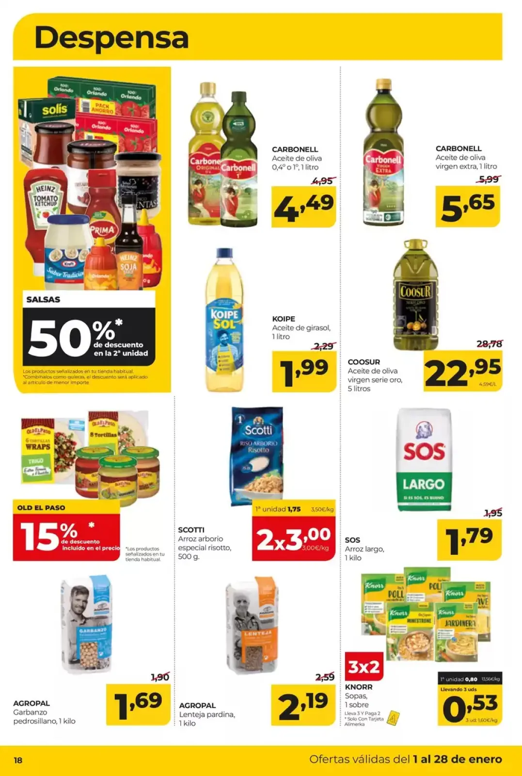 Page 18 in New Deals at Alimerka Supermarkets Spain