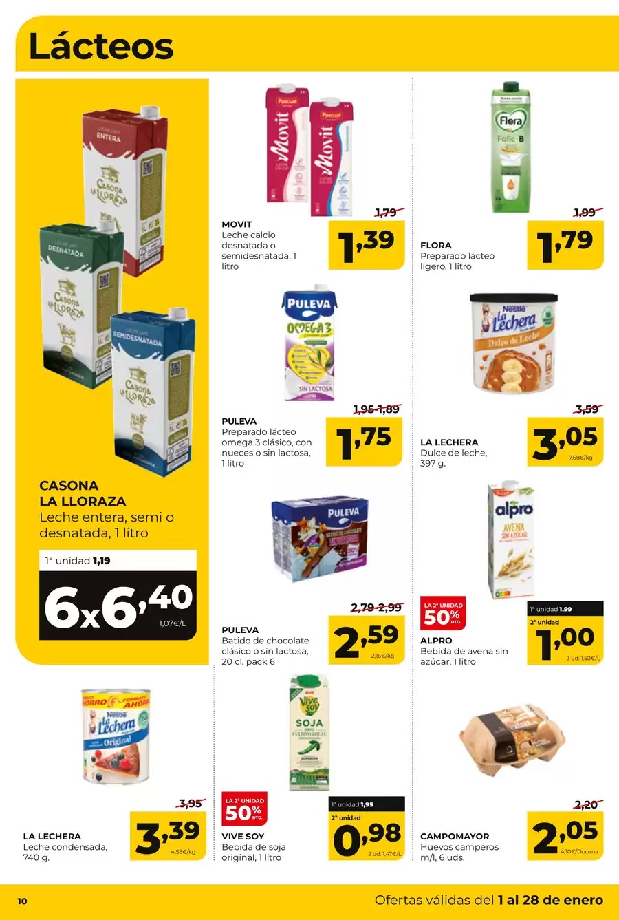 Ofertas de ‎Alimerka Supermercados‎  Asturias  de 1 a 28 enero Nuevas ofertas