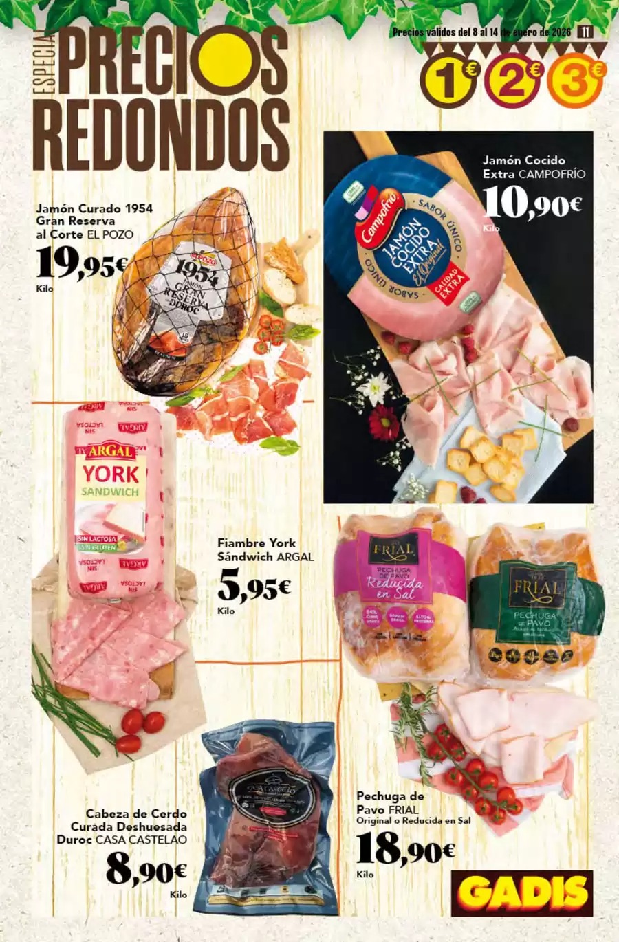 GADIS Spain Offers from 8 to 14 January 2026 Special Round Prices Offers