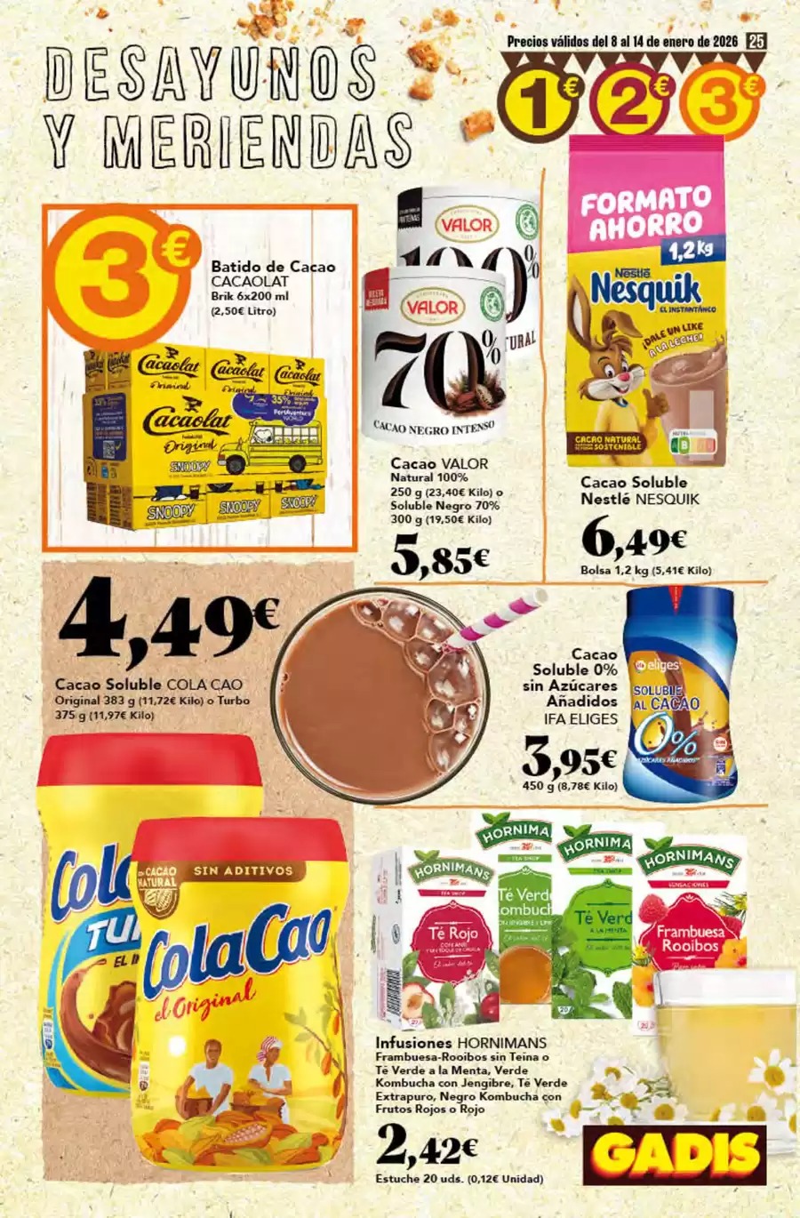 GADIS Spain Offers from 8 to 14 January 2026 Special Round Prices Offers