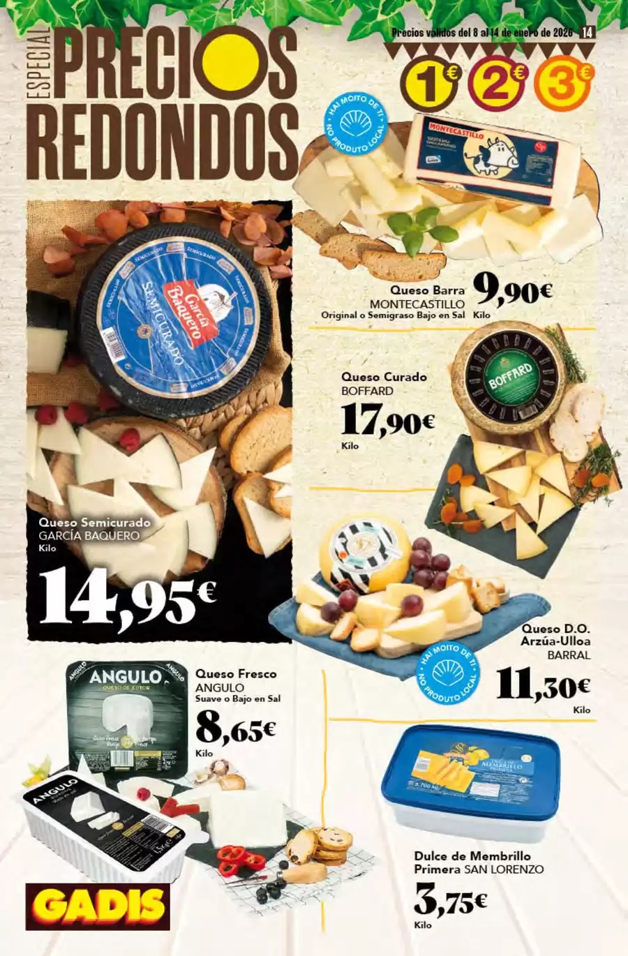 GADIS Spain Offers from 8 to 14 January 2026 Special Round Prices Offers