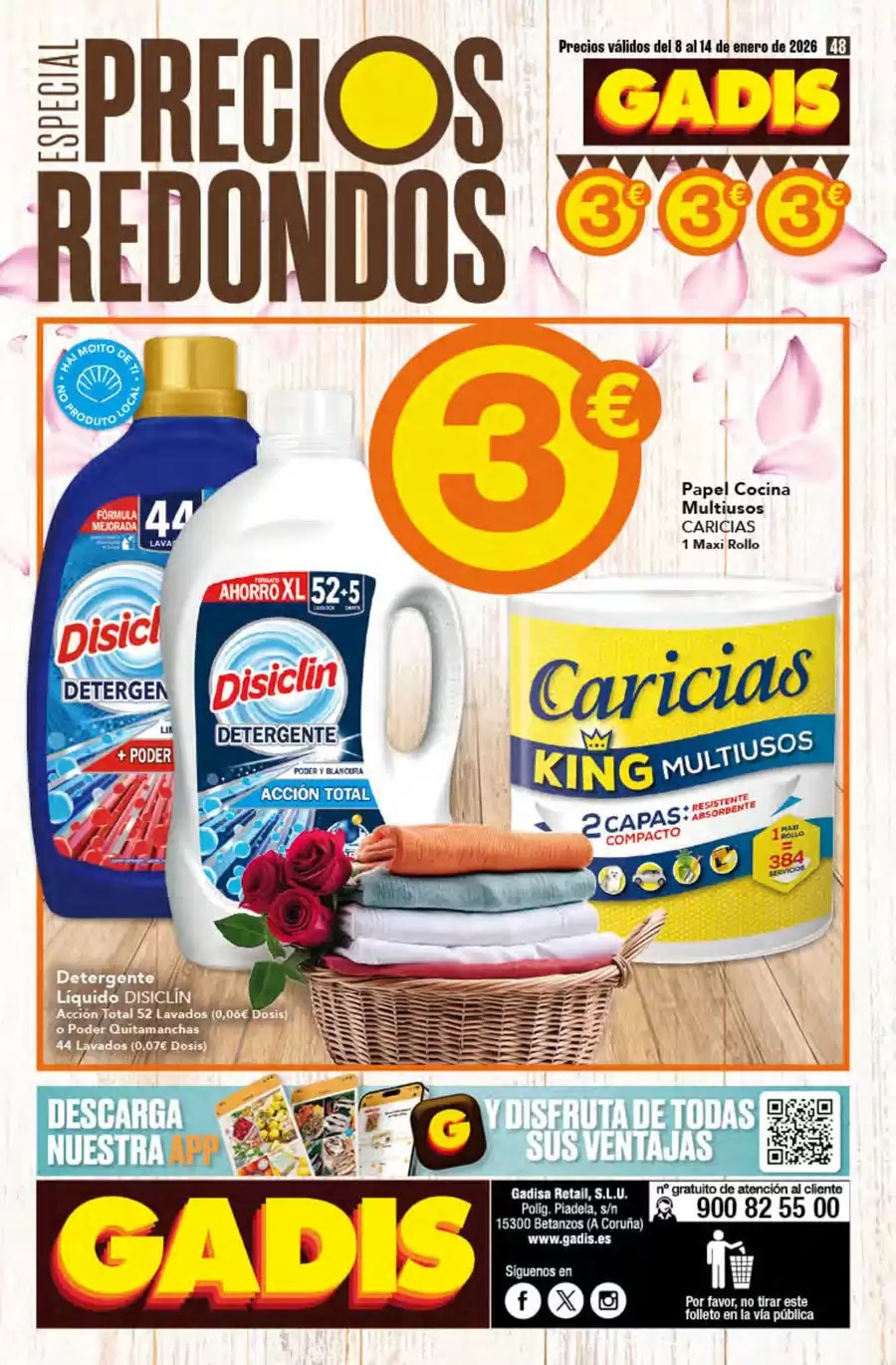 GADIS Spain Offers from 8 to 14 January 2026 Special Round Prices Offers