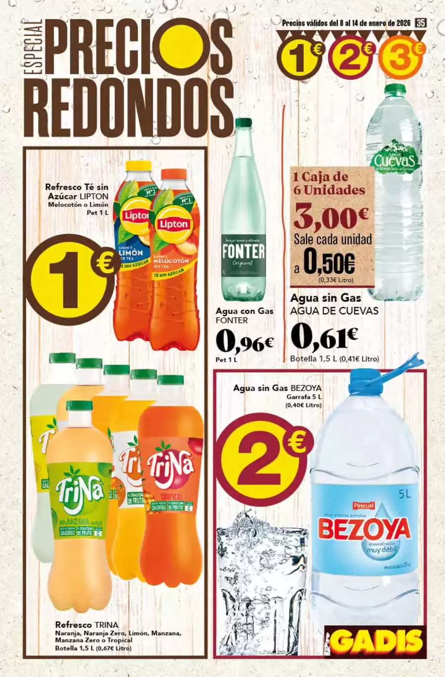 GADIS Spain Offers from 8 to 14 January 2026 Special Round Prices Offers