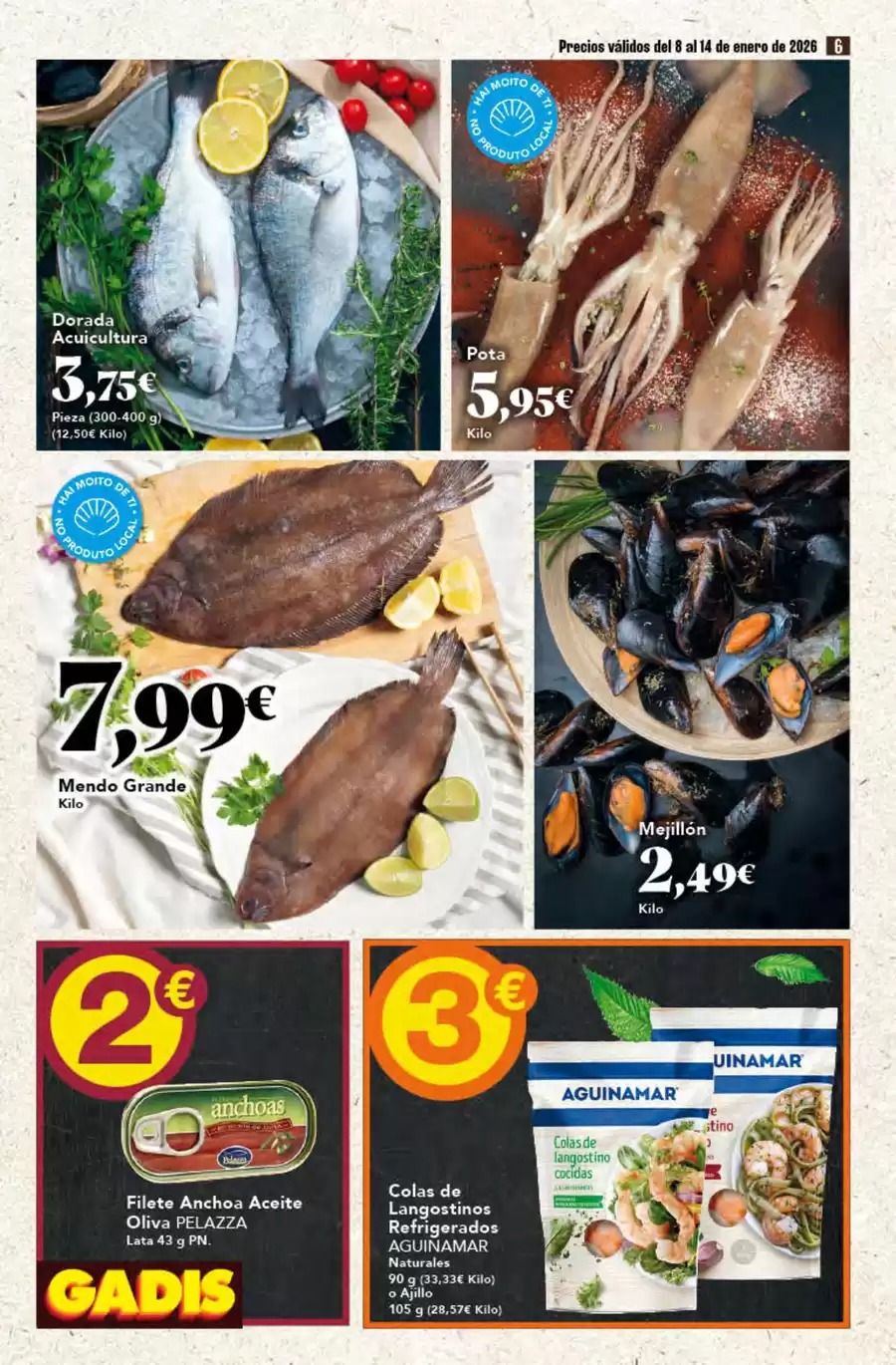 GADIS Spain Offers from 8 to 14 January 2026 Special Round Prices Offers