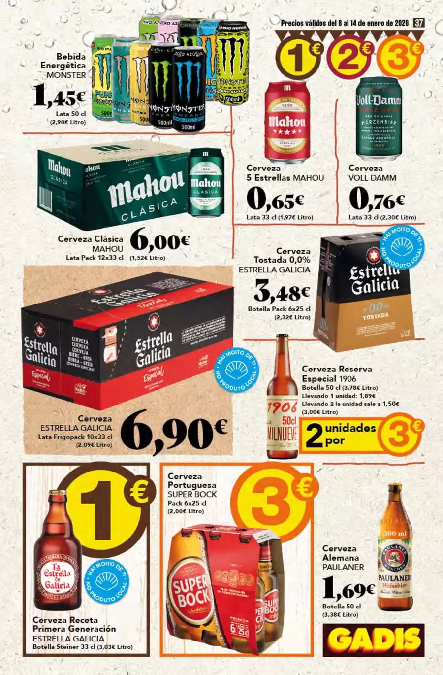 GADIS Spain Offers from 8 to 14 January 2026 Special Round Prices Offers