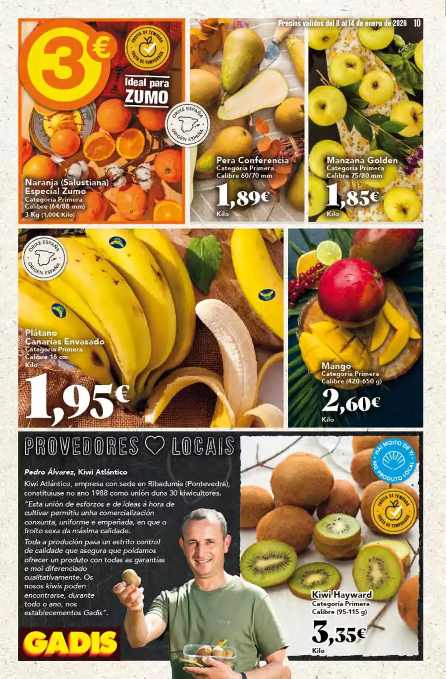 GADIS Spain Offers from 8 to 14 January 2026 Special Round Prices Offers