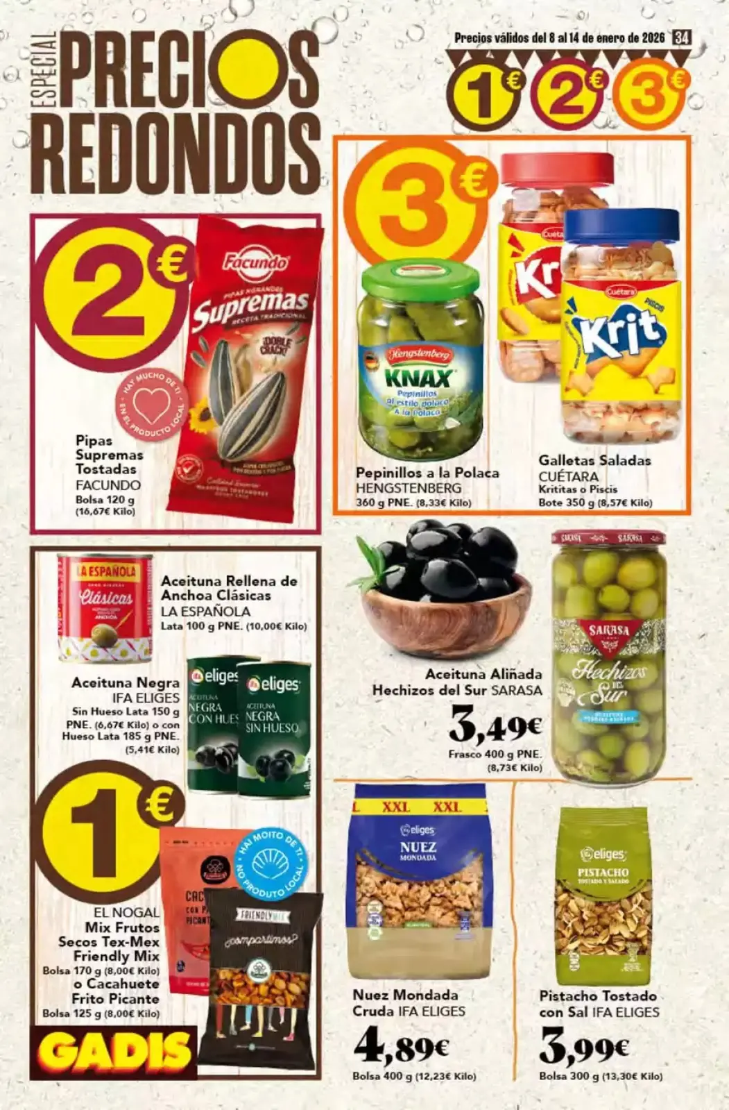 Page 34 in Special Round Prices Offers at GADIS Spain