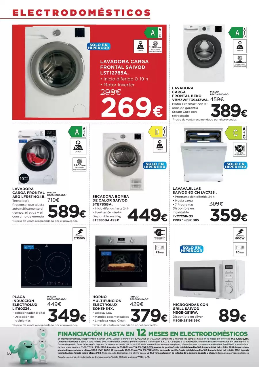 Ofertas de Hipercor España de 7 a 28 enero 2026 -50% en la 2ª Unidad