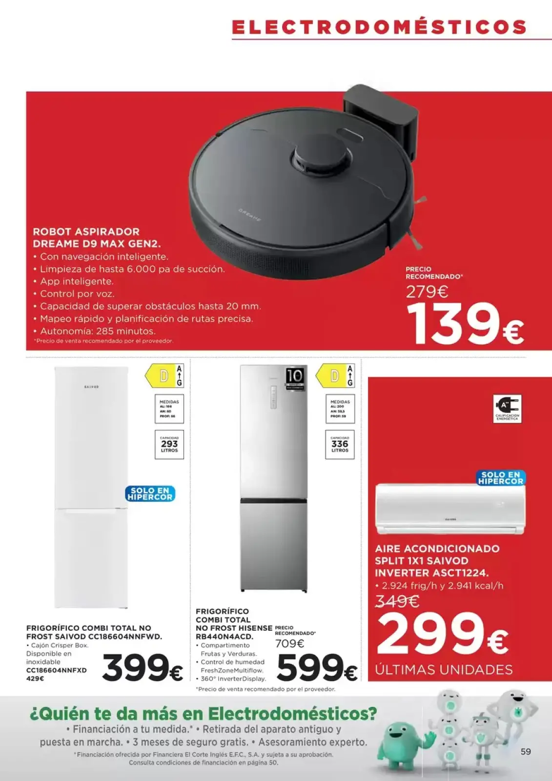 Page 59 in -50% on the 2nd Unit at Hipercor Spain