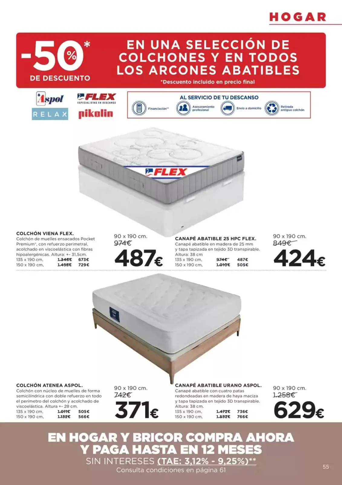 Page 55 in -50% on the 2nd Unit at Hipercor Spain