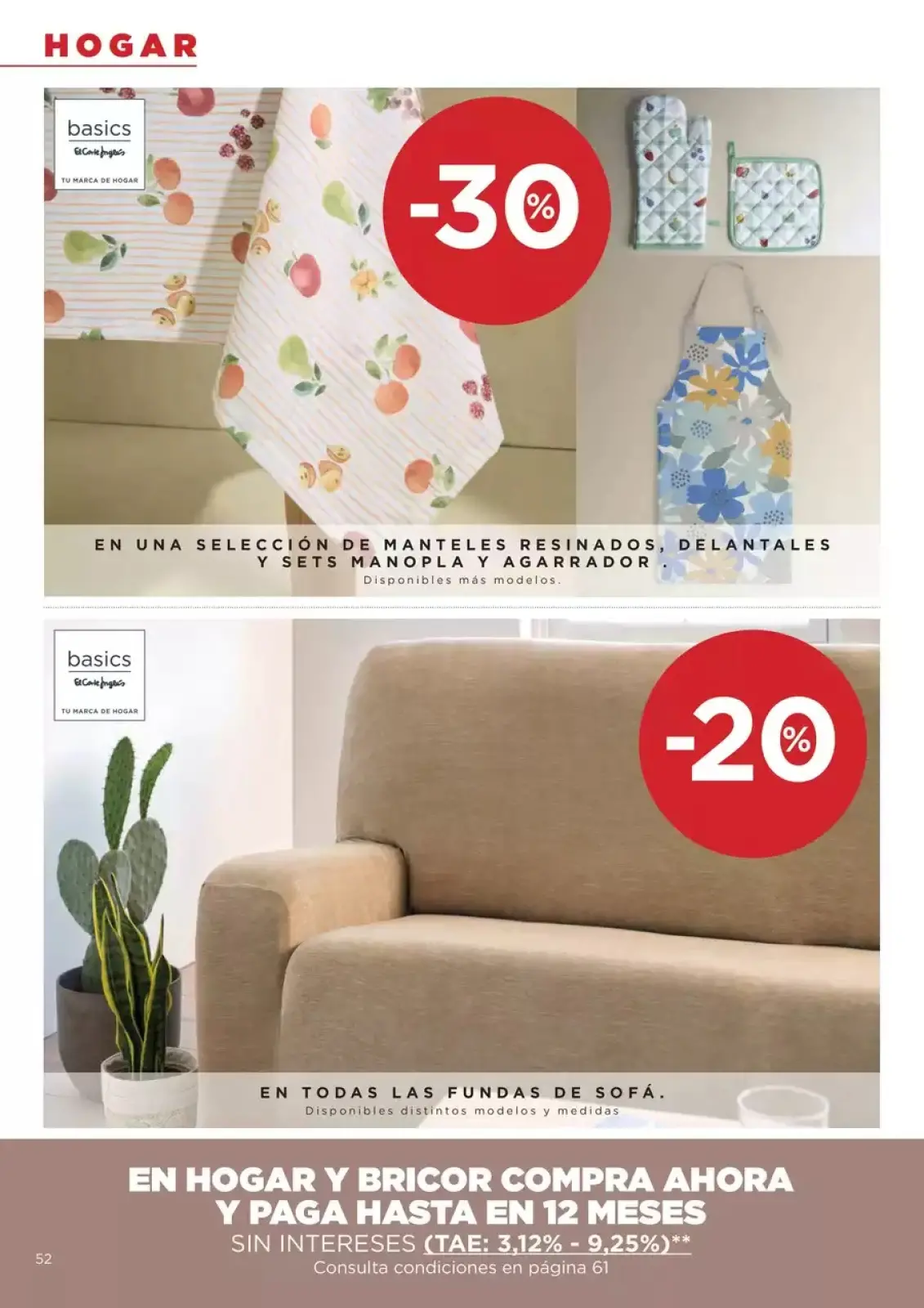 Page 52 in -50% on the 2nd Unit at Hipercor Spain