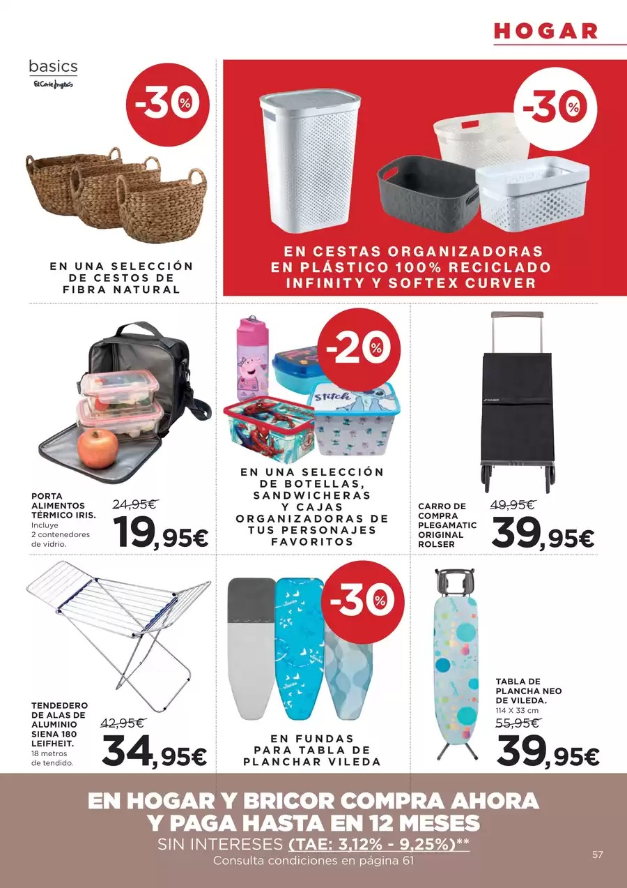 Ofertas de Hipercor España de 7 a 28 enero 2026 -50% en la 2ª Unidad