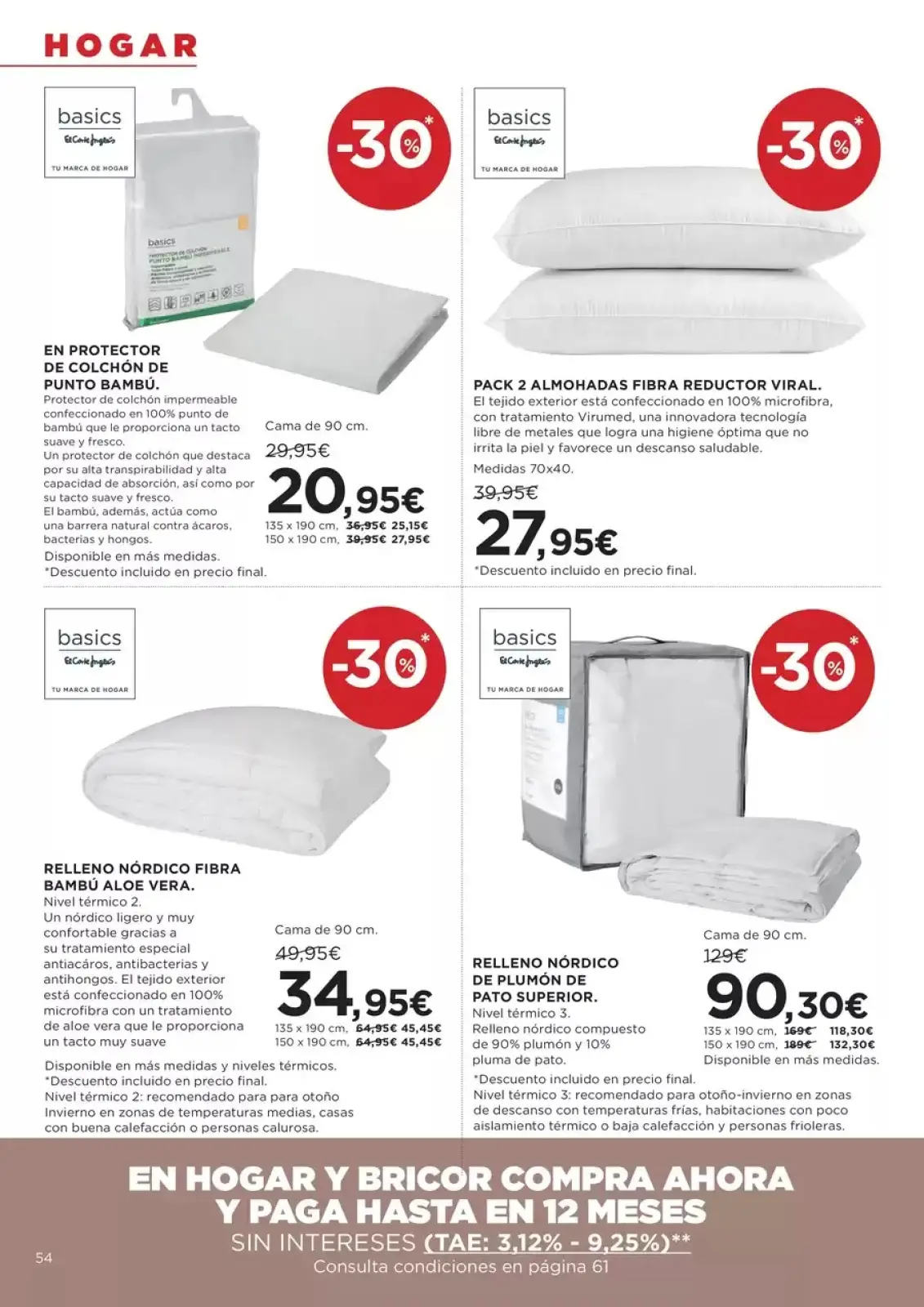 Page 54 in -50% on the 2nd Unit at Hipercor Spain