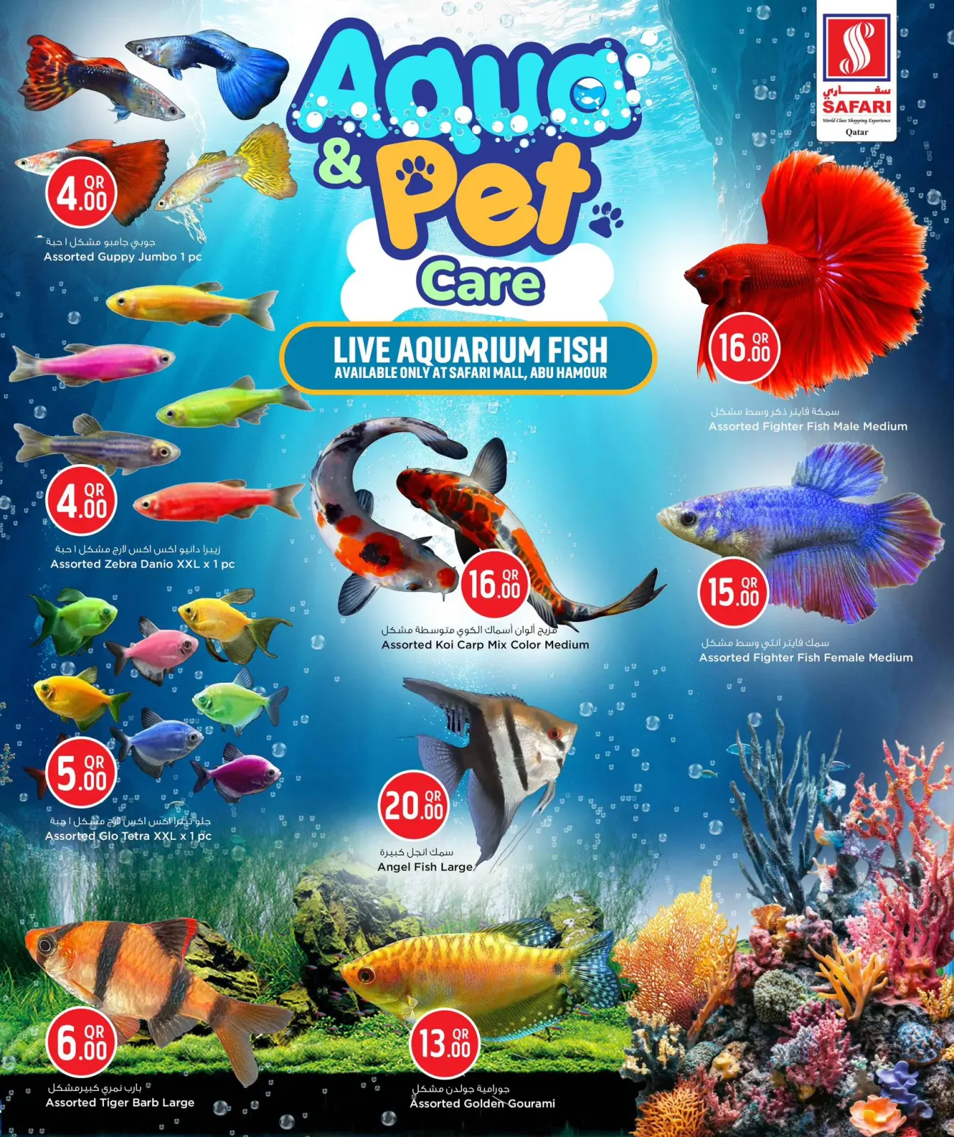 صفحة 2 ضمن عروض رعاية الحيوانات الأليفة في سفارى هايبر ماركت قطر