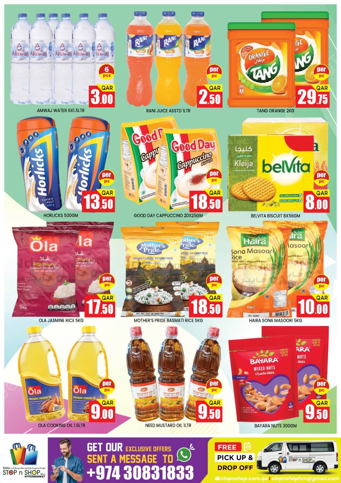 Ofertas de STOP N SHOP Katar de 14 a 16 enero 2026 Ofertas relámpago