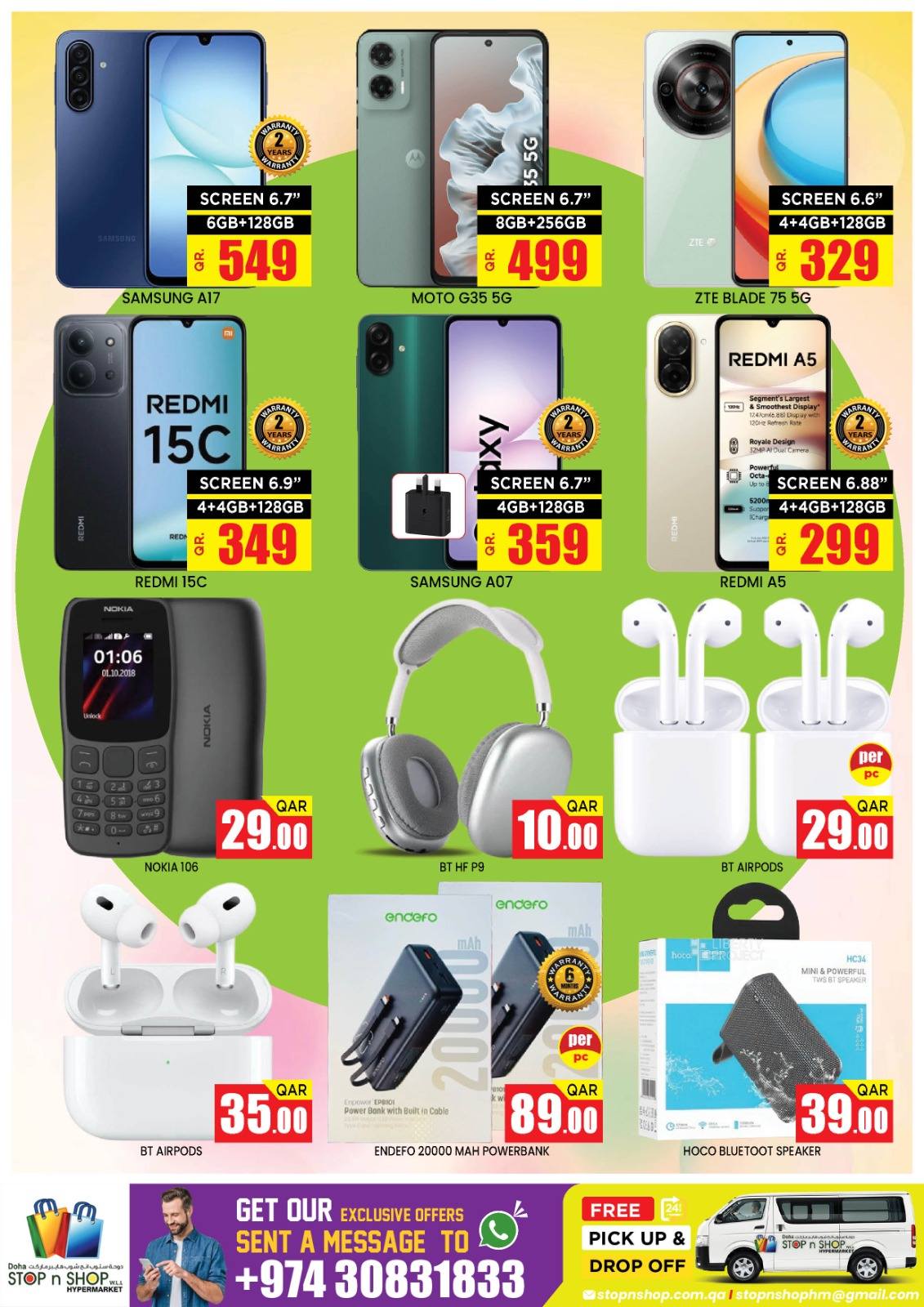 Ofertas de STOP N SHOP Katar de 14 a 16 enero 2026 Ofertas relámpago