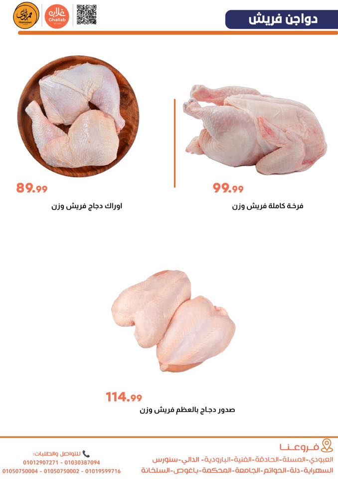 Ofertas de Mercados de Ghallab Egipto de 15 a 16 enero 2026 Ofertas de frutas y verduras