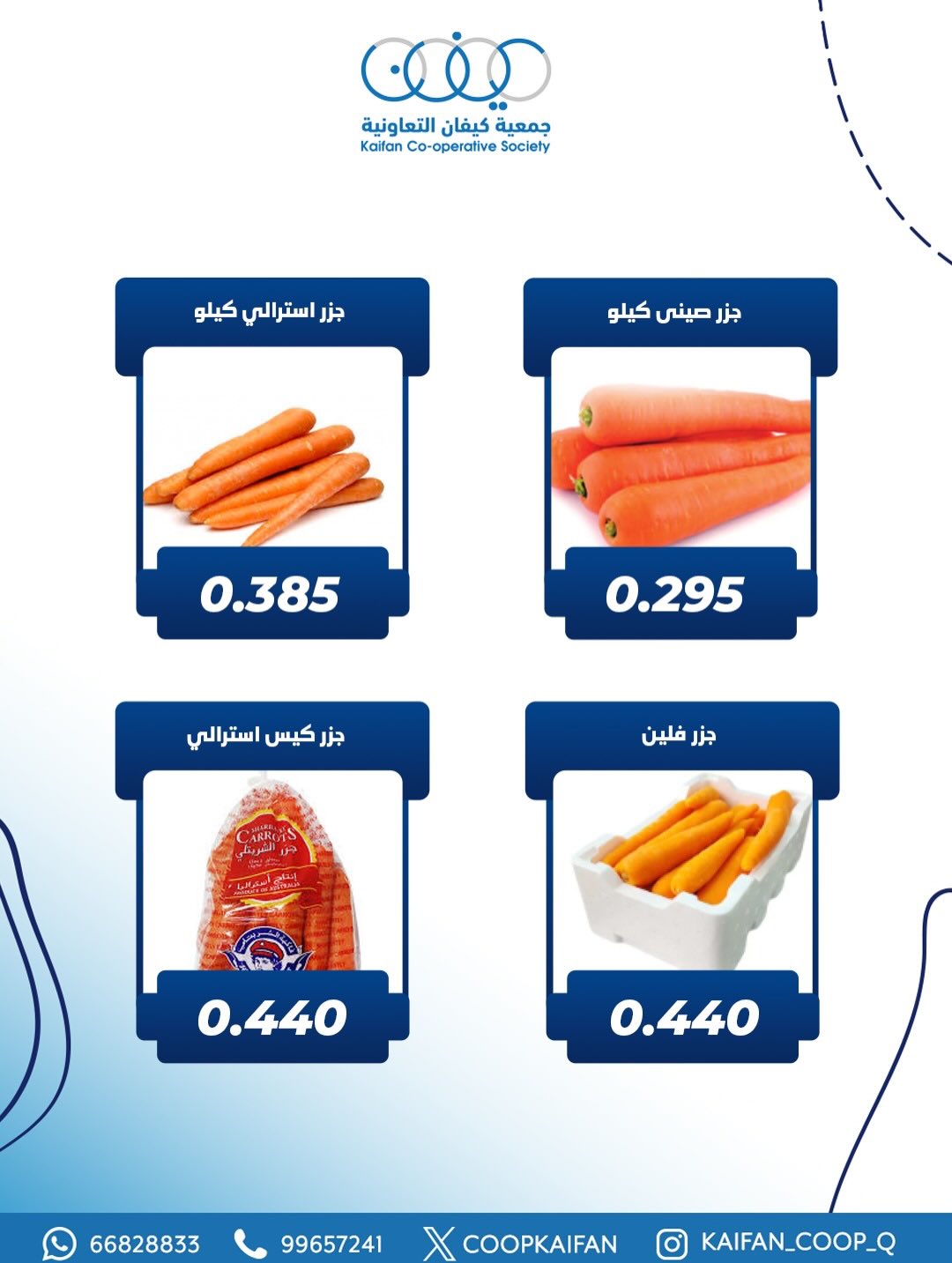 عروض جمعية كيفان التعاونية الكويت الخميس 15 يناير 2026 عرض الخضار والفواكه