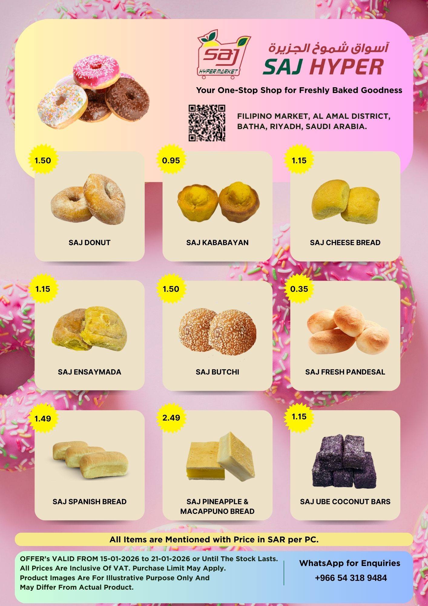 SAJ Saudi Arabia Offers from 15 to 21 January 2026 Weekly offers