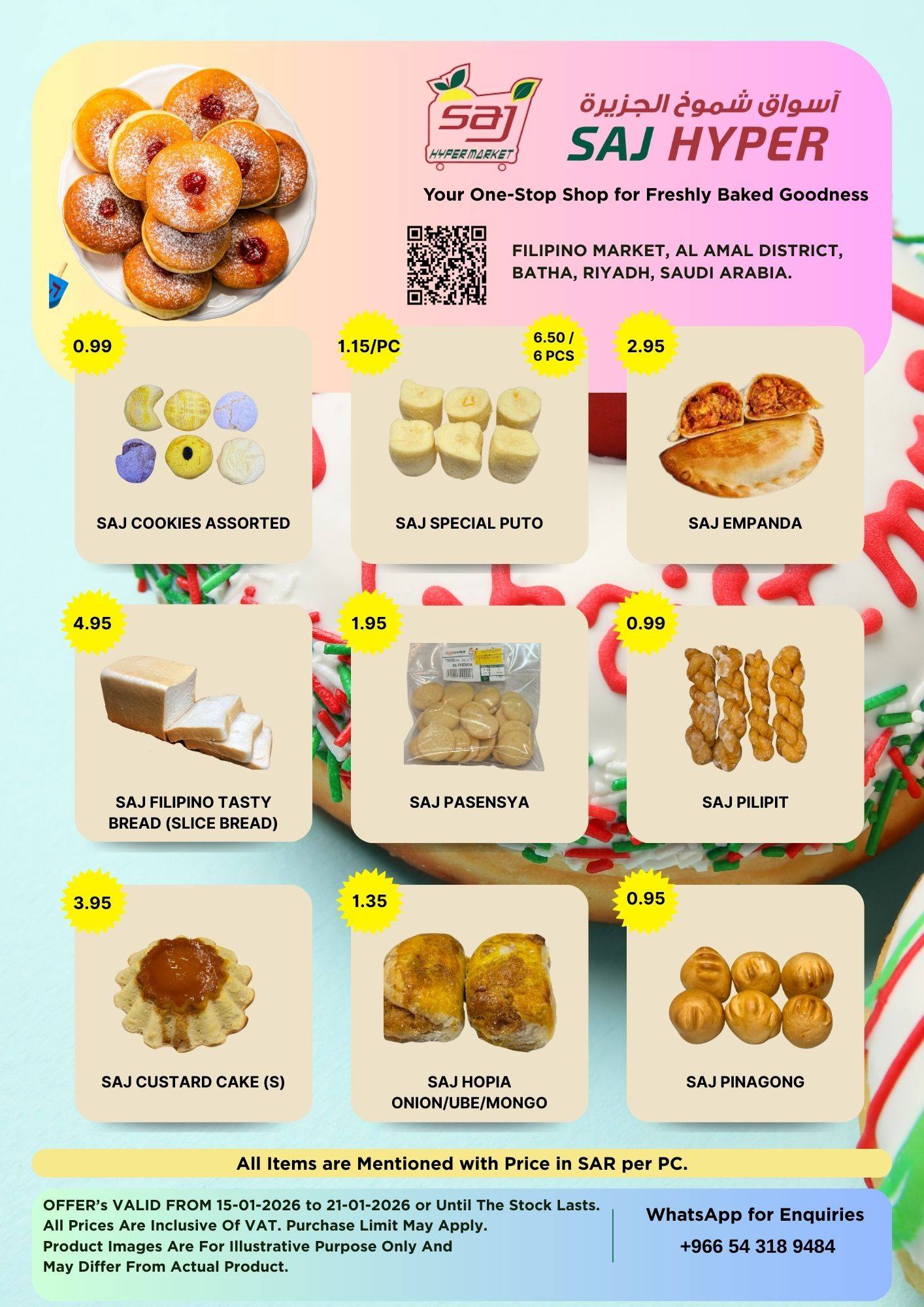 SAJ Saudi Arabia Offers from 15 to 21 January 2026 Weekly offers