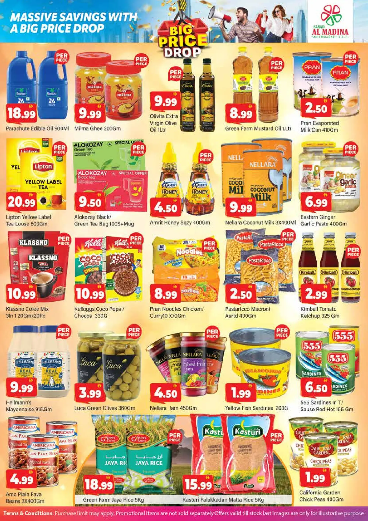 Ofertas de Sanad Al Madina Emiratos Árabes Unidos de 16 a 18 enero 2026 Ofertas de reducción de precios