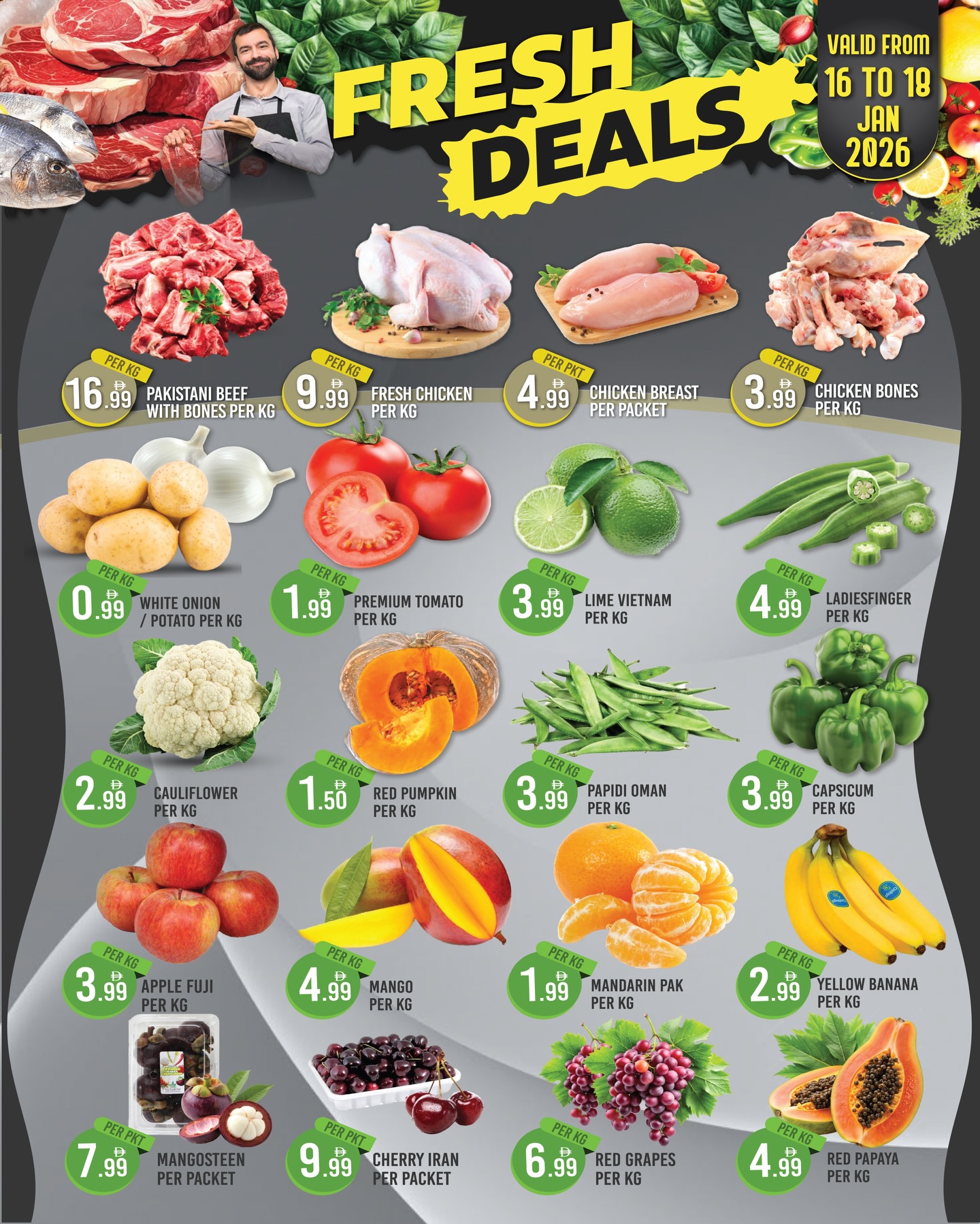 Ofertas de supermercado Dream Land Emiratos Árabes Unidos de 16 a 29 enero 2026 Ahorros de Enero