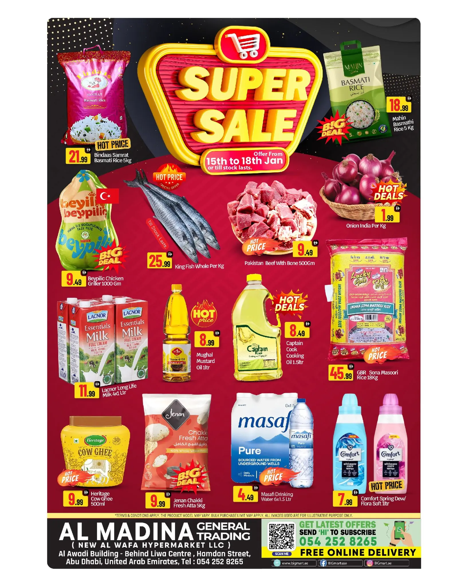 Offres BIGmart  Abu Dhabi  de 15 à 18 janvier Offres incroyables - Page 1