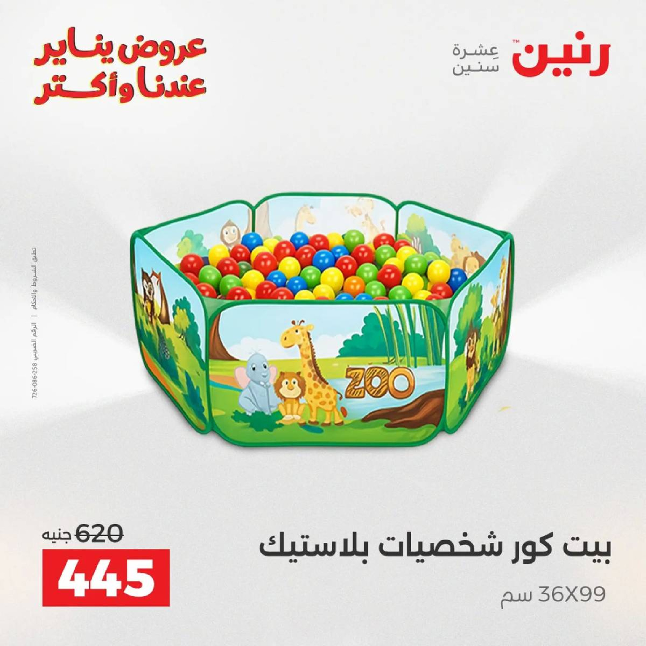 عروض رنين مصر من 18 حتى 19 يناير 2026 عروض الشنط، السجاد ولعب الأطفال