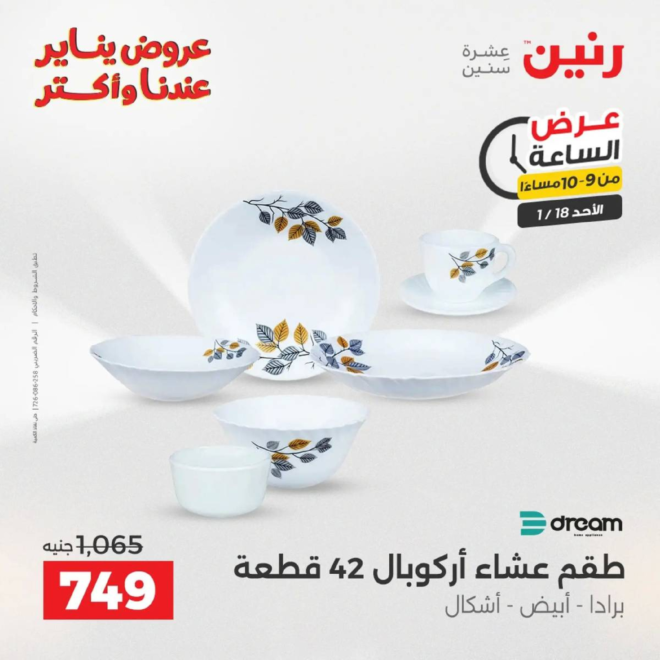 عروض رنين مصر الأحد 18 يناير 2026 عرض الساعة