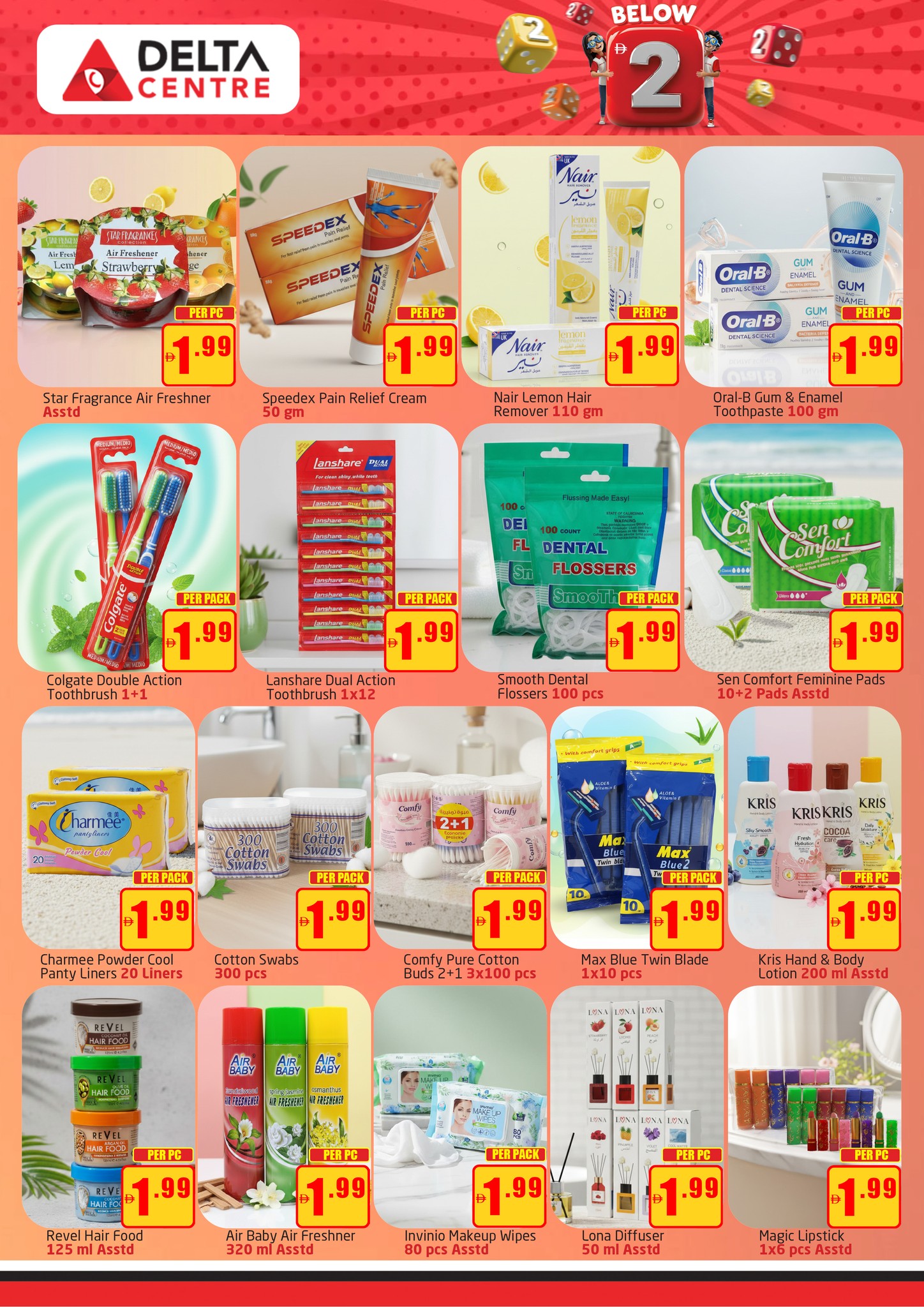 Delta center  Dubai  Offers from 20 January to 8 February 2 Below Deals