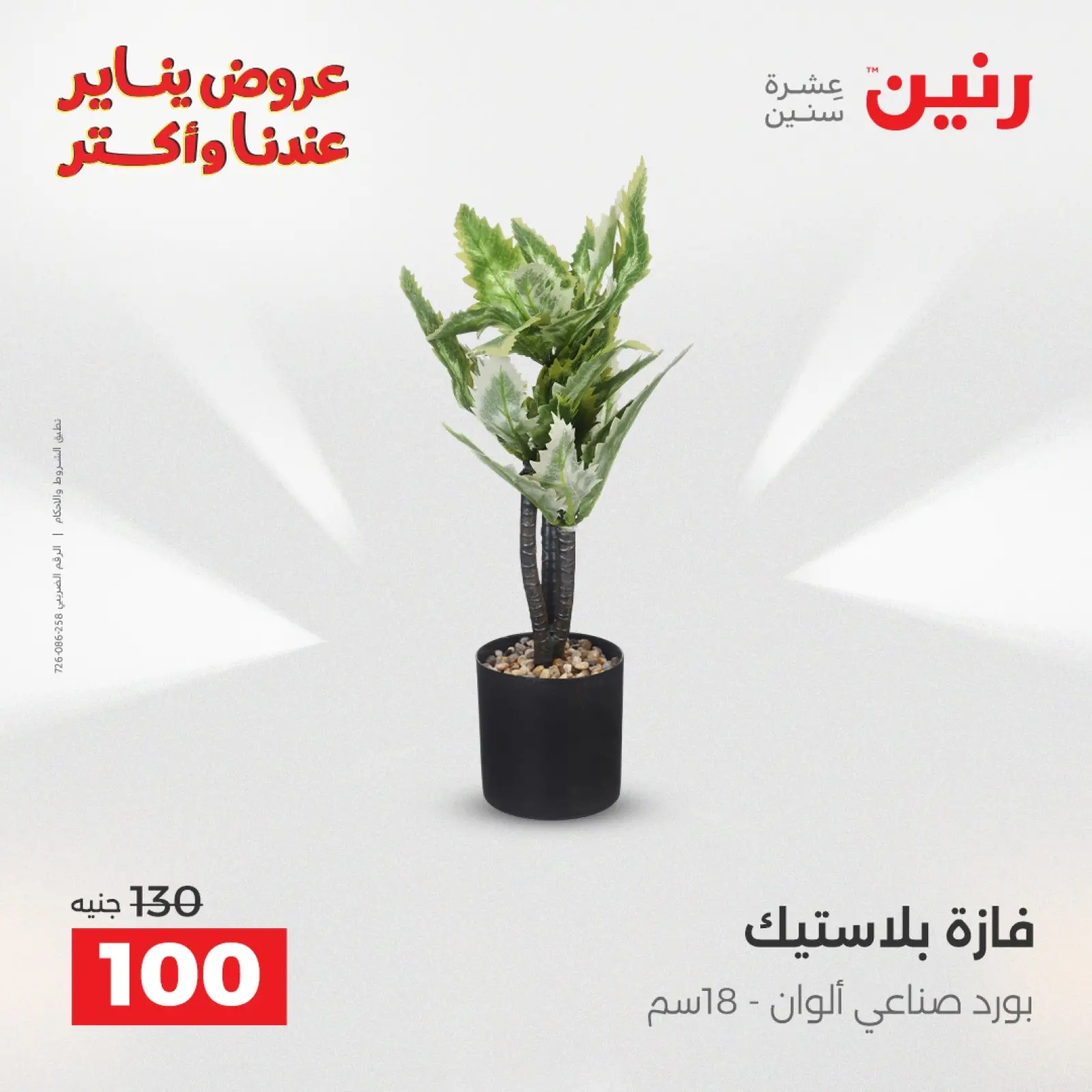 صفحة 38 ضمن عروض قطع الديكور في رنين مصر