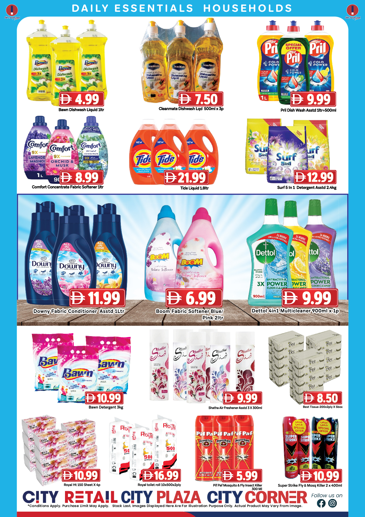 Ofertas de City Retail Emiratos Árabes Unidos de 22 a 25 enero 2026 Ofertas económicas