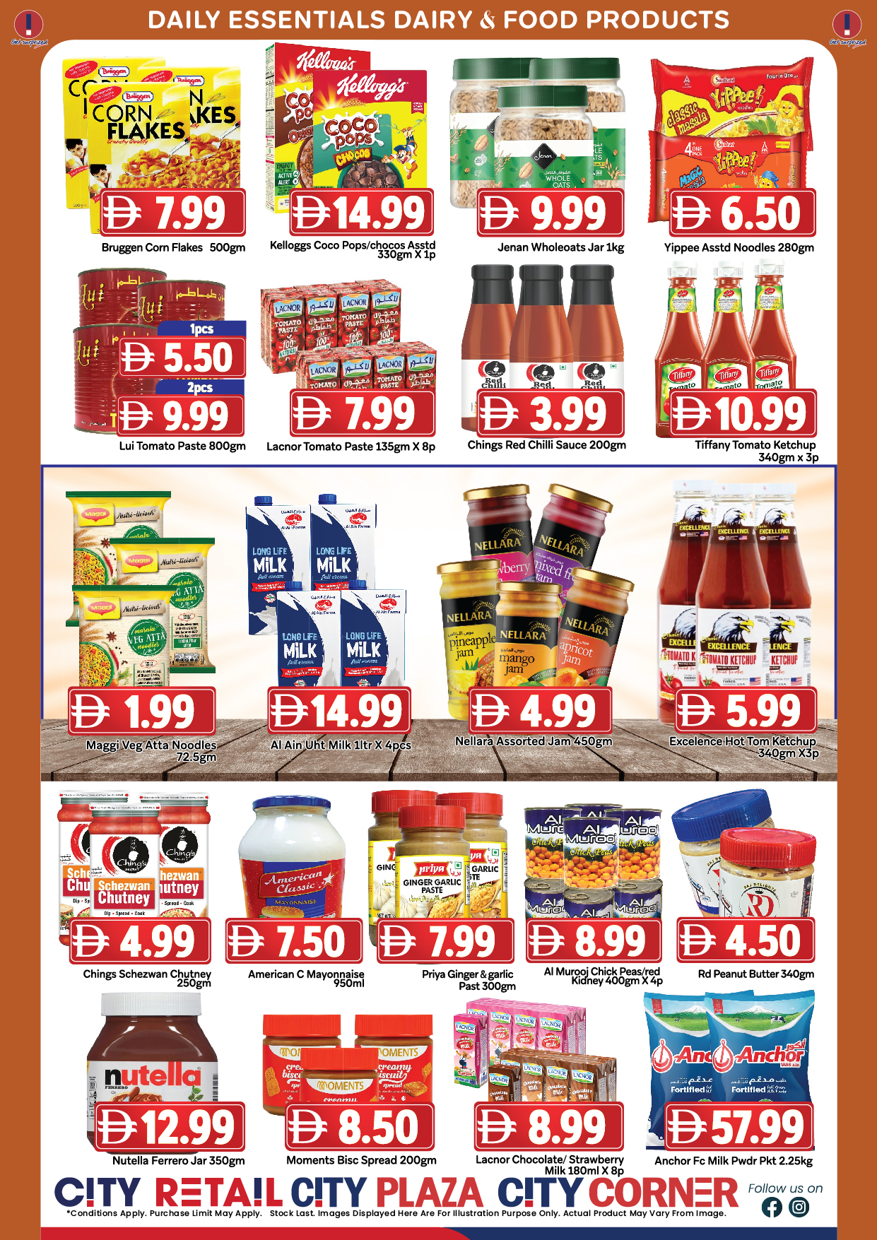 Ofertas de City Retail Emiratos Árabes Unidos de 22 a 25 enero 2026 Ofertas económicas