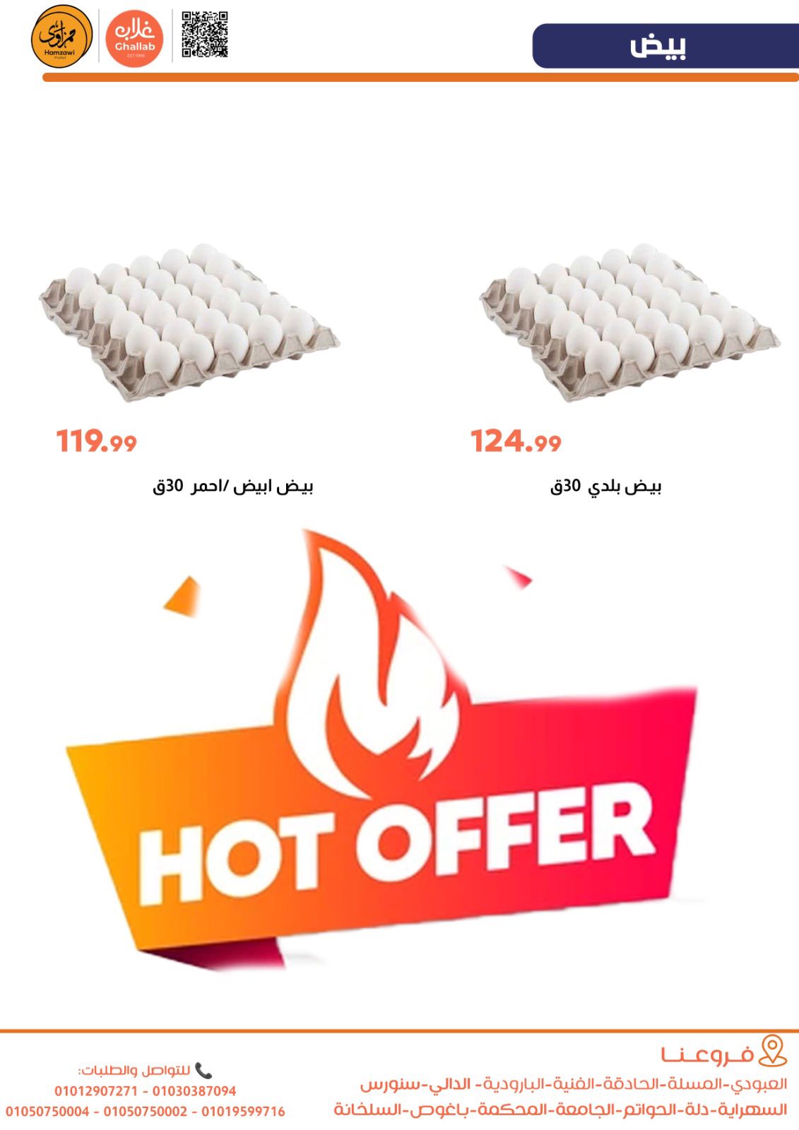 Ofertas de Mercados de Ghallab Egipto de 22 a 23 enero 2026 Ofertas de frutas y verduras