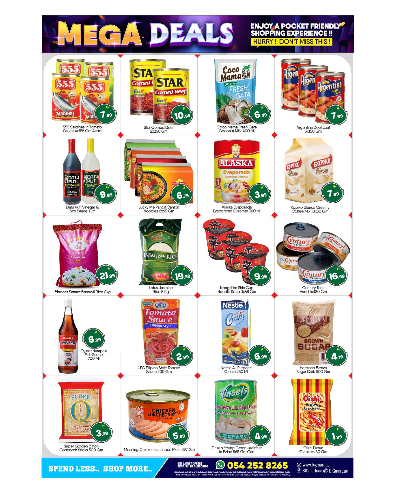 BIGmart UAE Offers from 22 to 25 January 2026 Mega Deals