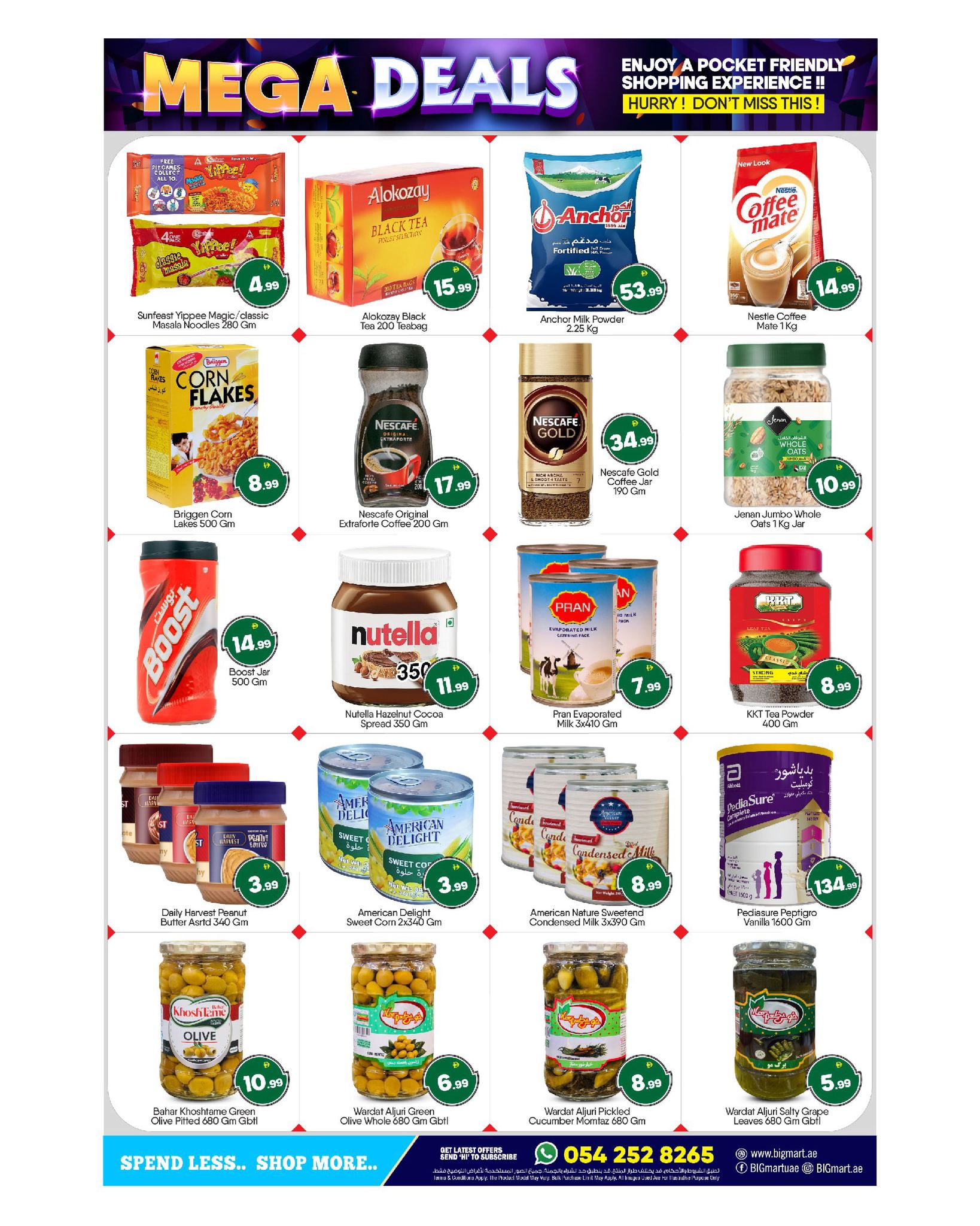 BIGmart UAE Offers from 22 to 25 January 2026 Mega Deals