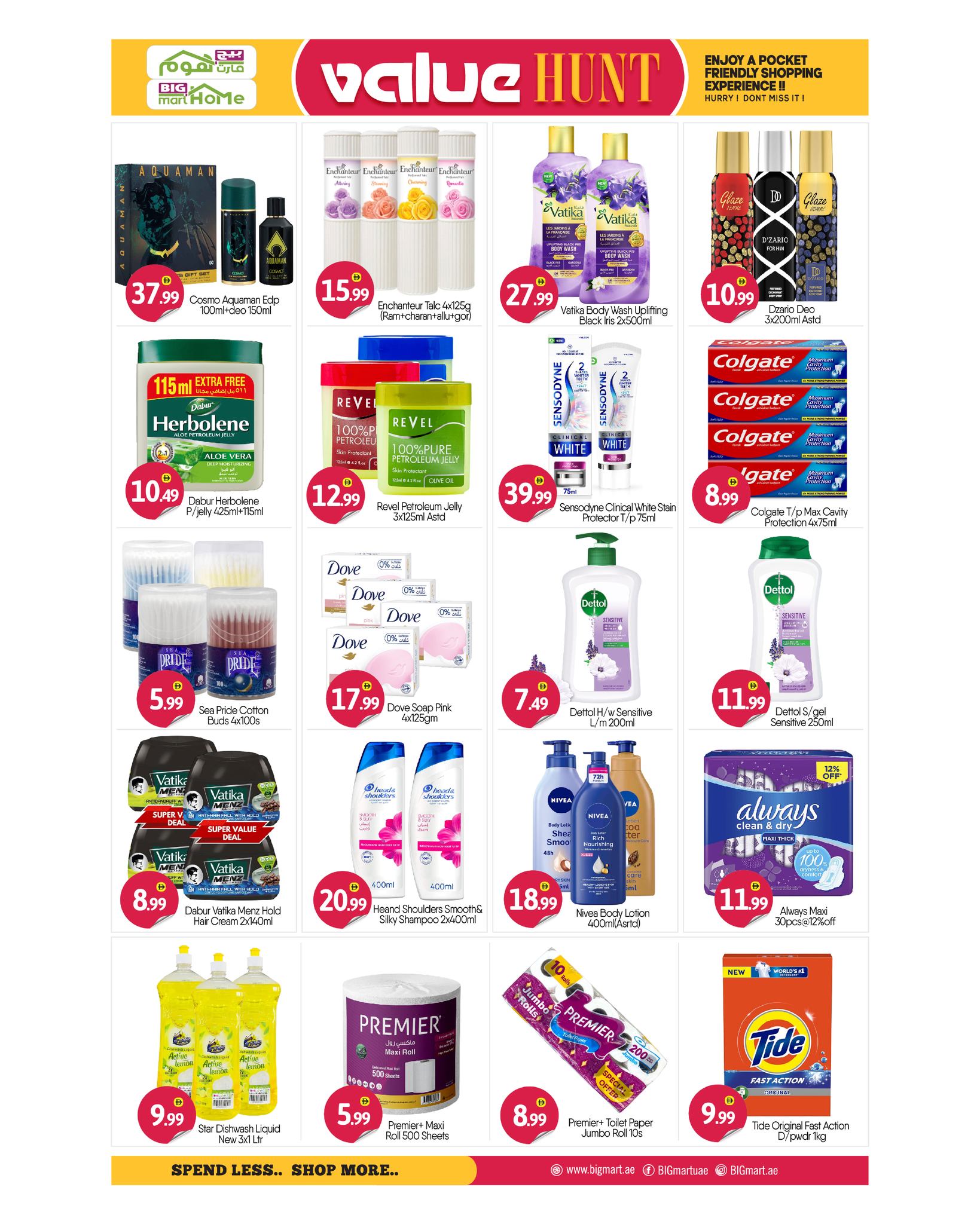 Ofertas de BIGmart Emiratos Árabes Unidos de 22 enero a 1 febrero 2026 Ofertas de valor