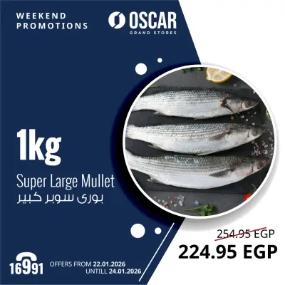 عروض أوسكار جراند ستورز مصر من 22 حتى 24 يناير 2026 عروض الويك إند