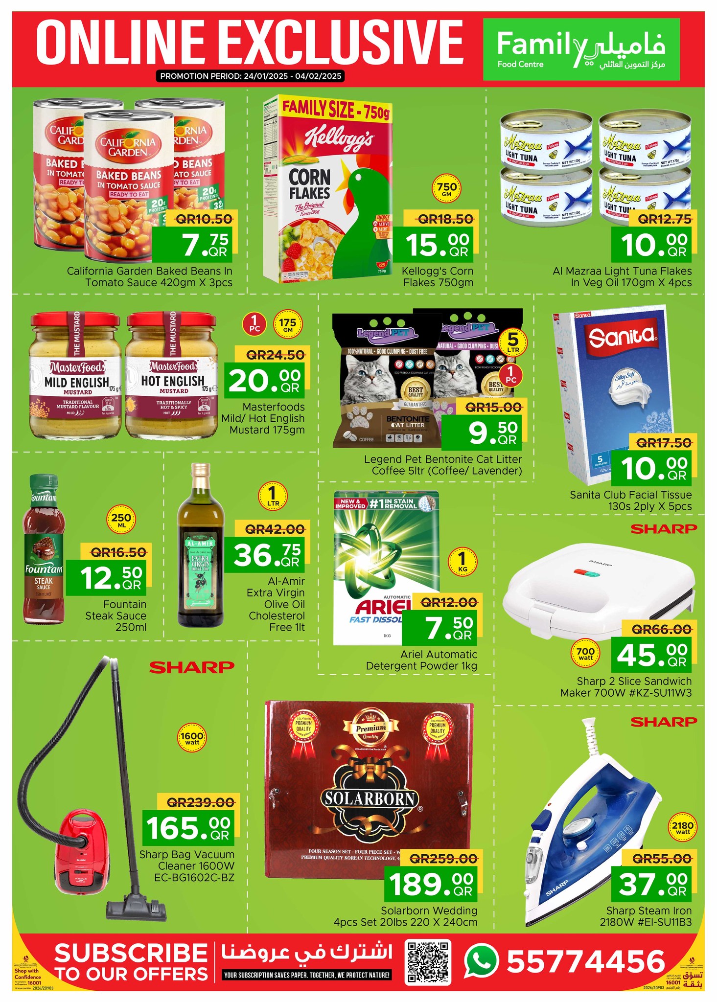 Family Food Centre Qatar Offers from 24 January to 4 February 2026 Exclusive deals (online)
