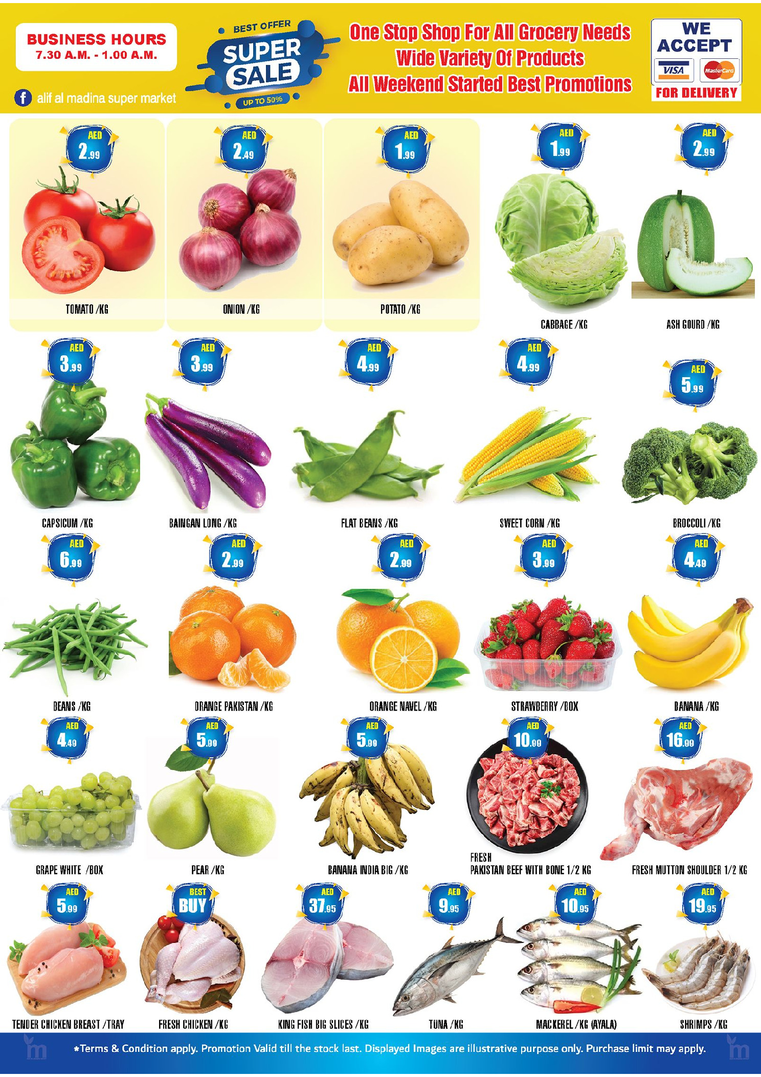 Ofertas de ALIF Al Madina Emiratos Árabes Unidos de 23 a 25 enero 2026 Mejores ofertas