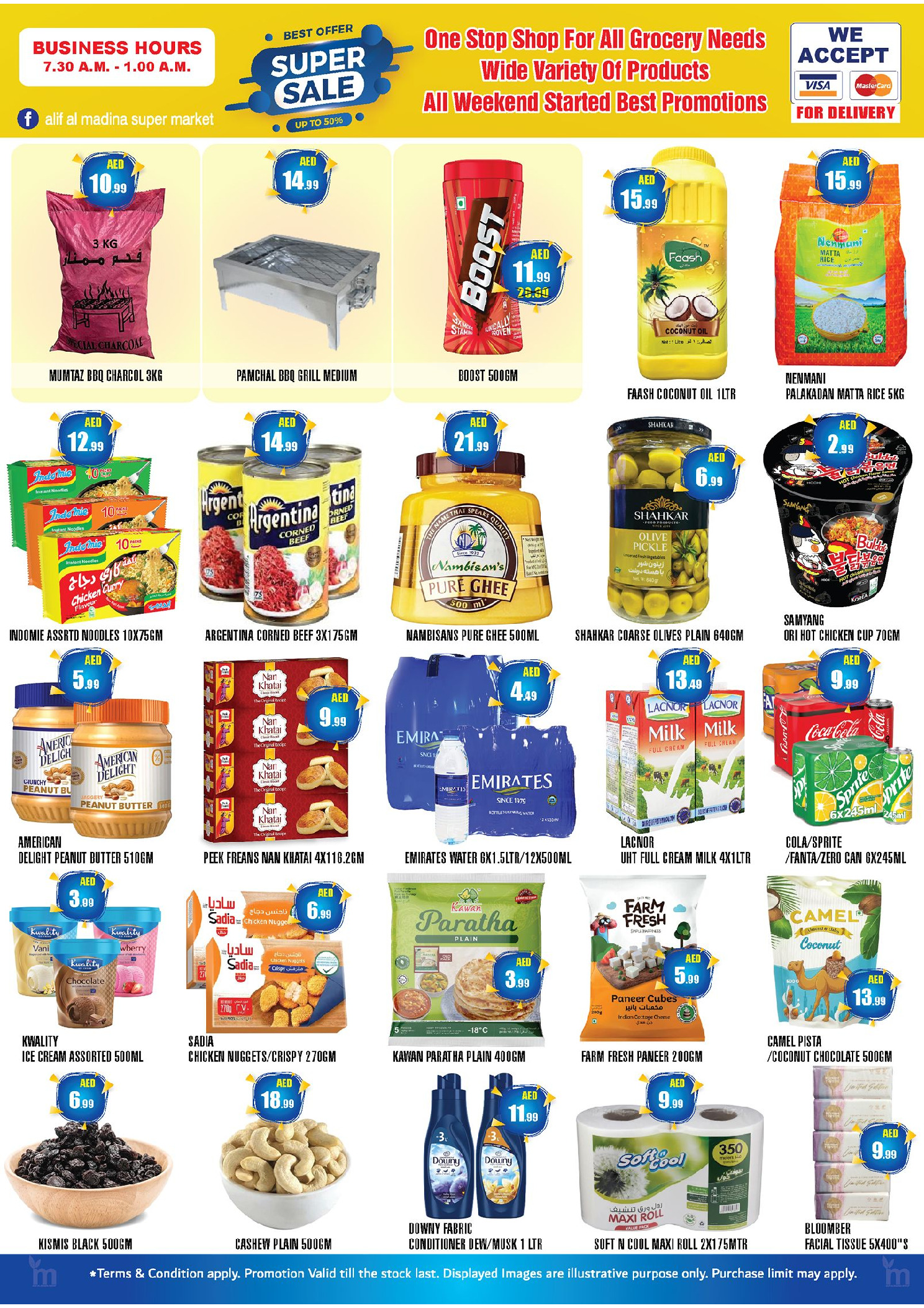 Ofertas de ALIF Al Madina Emiratos Árabes Unidos de 23 a 25 enero 2026 Mejores ofertas