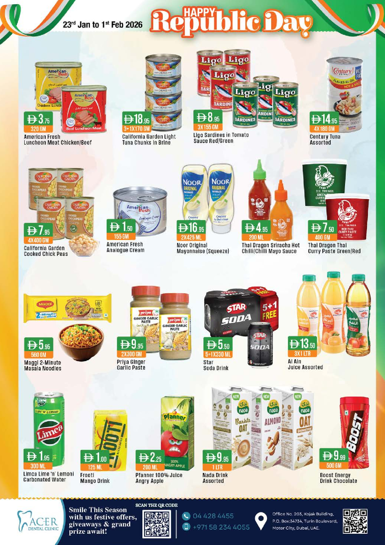 West Zone supermarket UAE Offers from 23 January to 1 February 2026 Happy Republic Day Offers