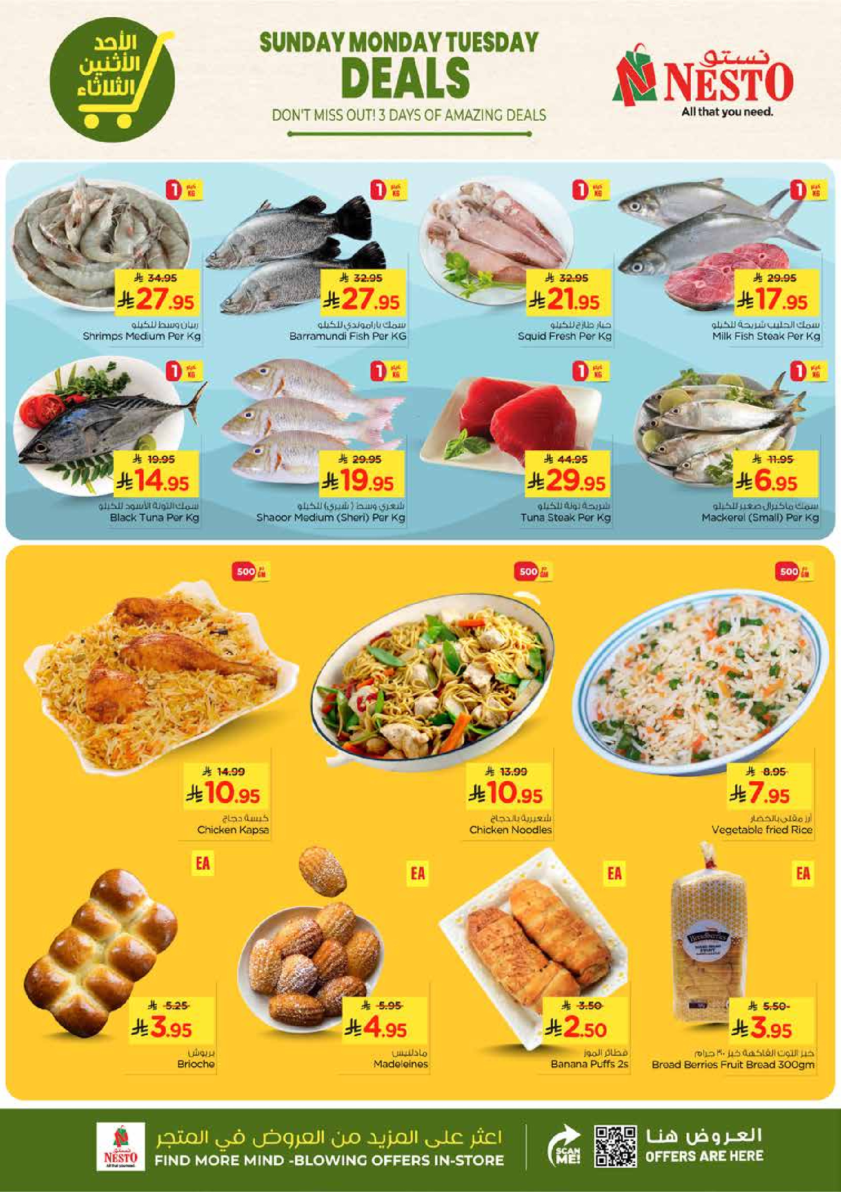 عروض نستو  الخبر الجبيل الضباب و الدمام  من 25 حتى 27 يناير 2026 صفقات مذهلة