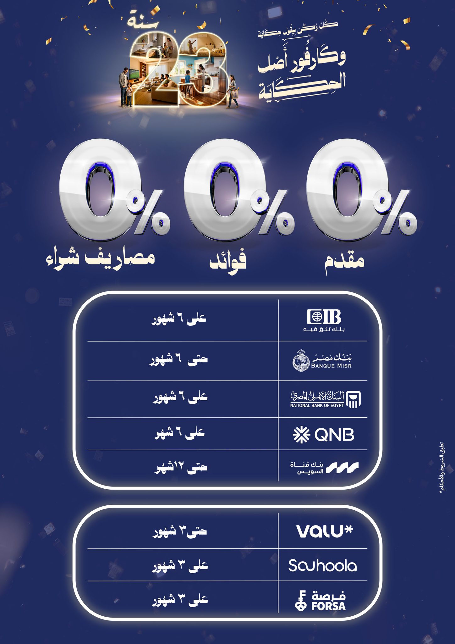 عروض كارفور مصر من 26 يناير حتى 3 فبراير 2026 مجلة عروض عيد ميلاد كارفور علي الشاشات والأجهزة الكهربائية