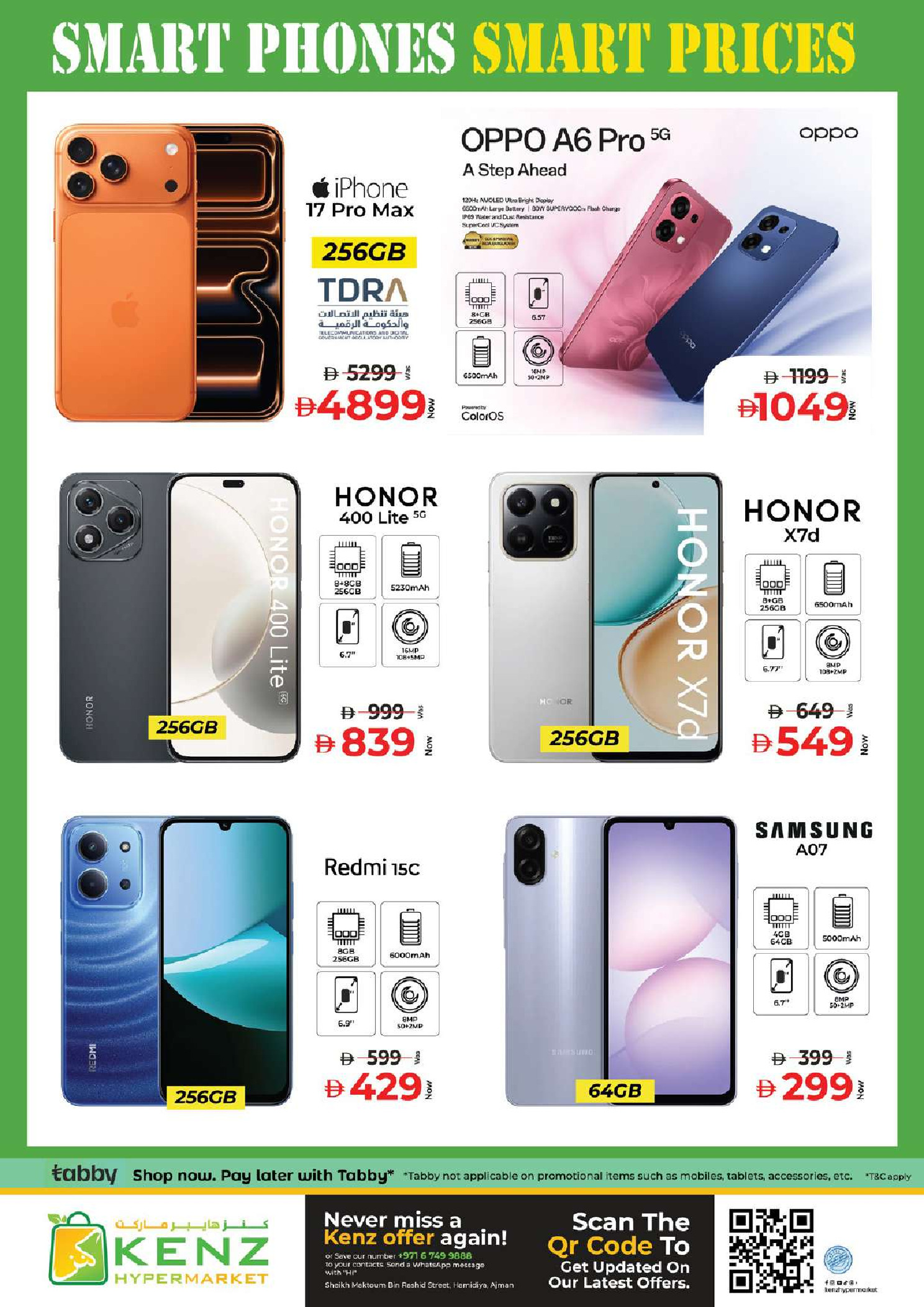 Ofertas de Hiper Kenz Emiratos Árabes Unidos de 26 a 28 enero 2026 Packs de Valor Gigante